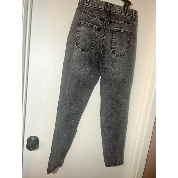 No Boundaries Juniors' High Rise Curvy Jeggings 5 New With Tags Acid Wash - Picture 4 of 6